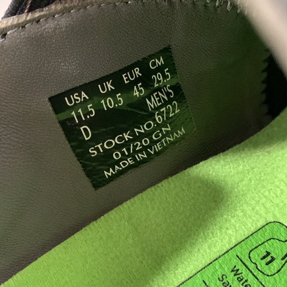 Red Wing Shoes Cross Lite Safety Toe Slip-on Work Black Leather Shoe size 11.5 - Picture 4 of 13